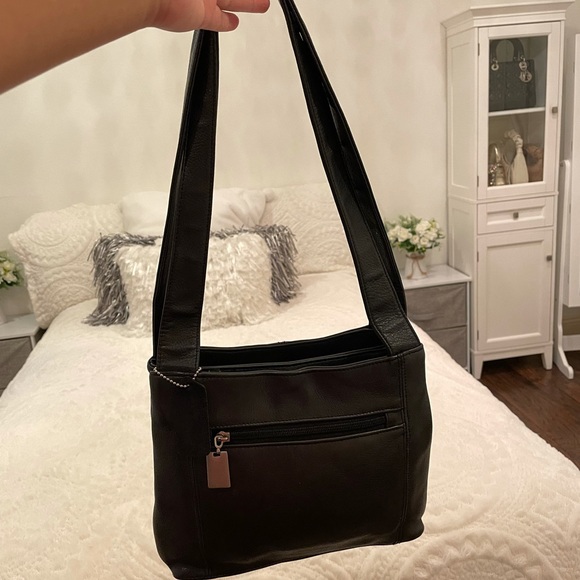 Genuine Leather Shoulder Bag - Picture 3 of 11